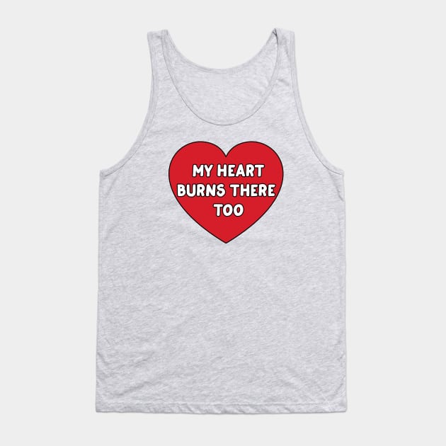 The Losers Club T-Shirt - My Heart Burns There Too Tank Top by ClaireyLouCreations